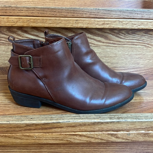 Brown Ankle Boots - Picture 1 of 5